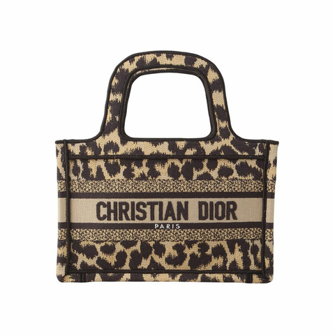 【包稅】DIOR 豹紋迷你書包