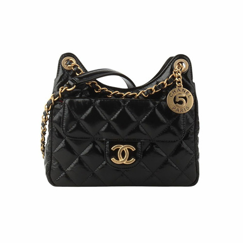 【包稅】CHANEL 專利口袋鏈單肩包 小號 34281Y
