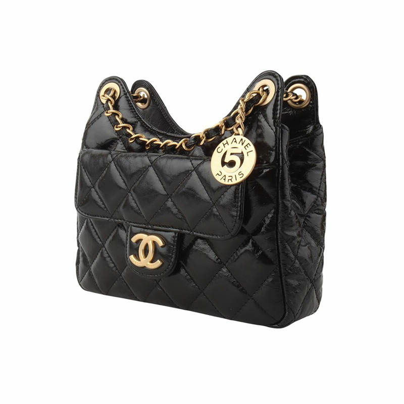 【包稅】CHANEL 專利口袋鏈單肩包 小號 34281Y-1