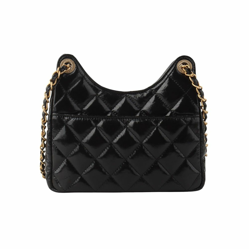 【包稅】CHANEL 專利口袋鏈單肩包 小號 34281Y-2