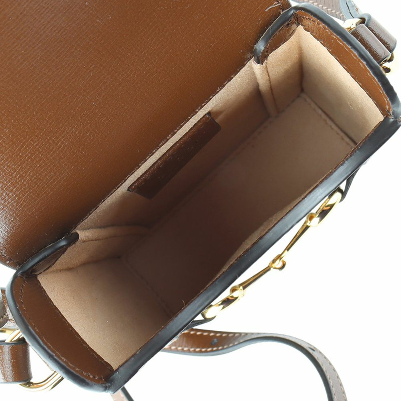 【包稅】GUCCI 625615 GG Supreme Horsebit 1955 迷你斜背包 34276--6