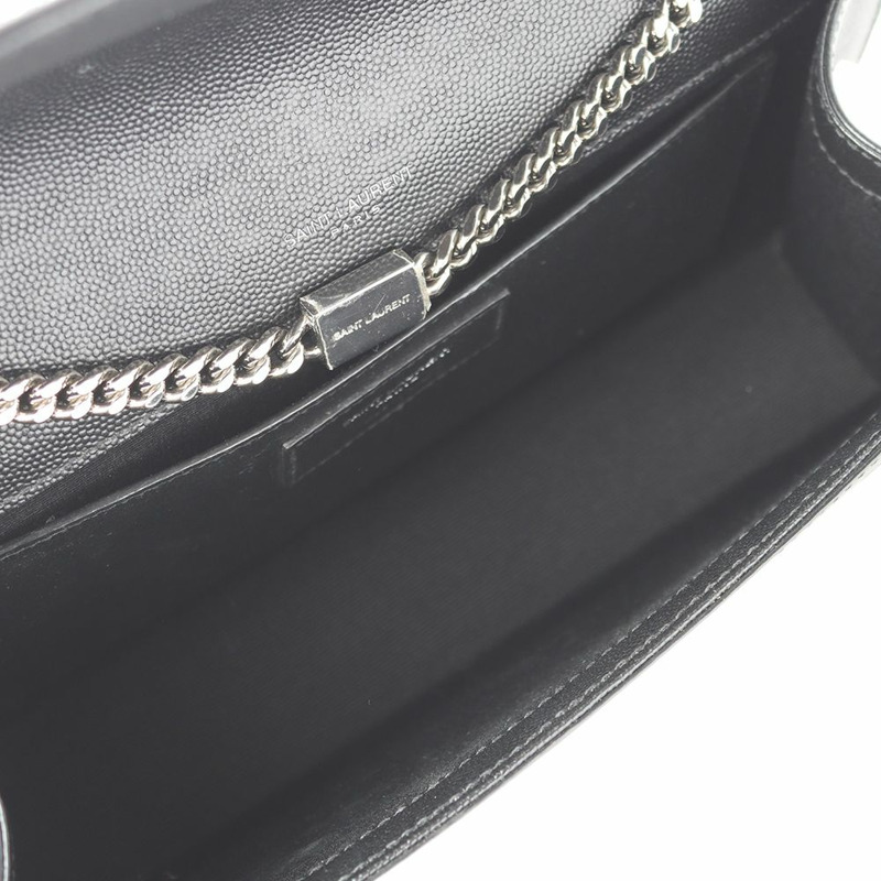 【包稅】SAINT LAURENT Monogram Silver Kate 手提包 364021 34286Y-6