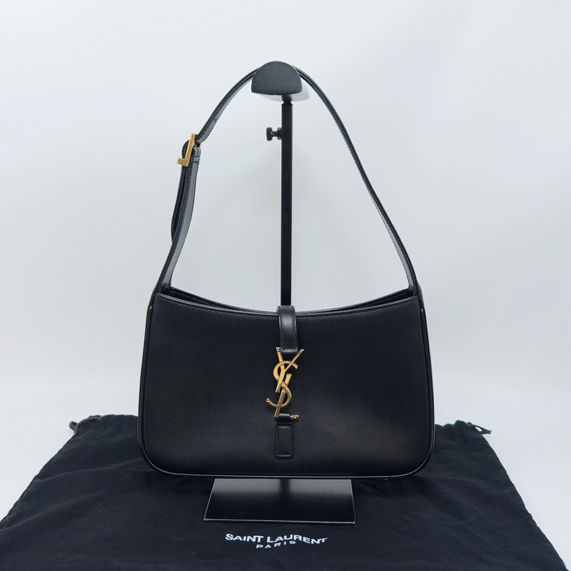 YSL LE5A7黑金手提腋下包 24.5*15*6 98新配件塵袋-1