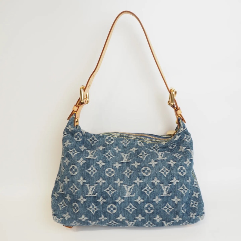 LOUIS VUITTON Baggy 單寧 單肩包-2