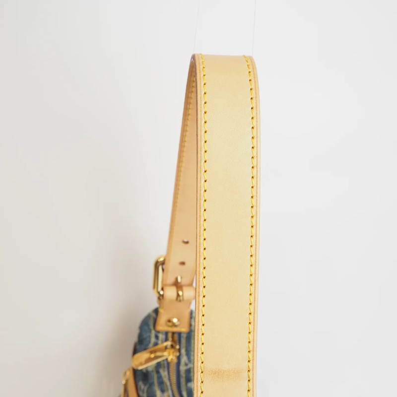 LOUIS VUITTON Baggy 單寧 單肩包-12