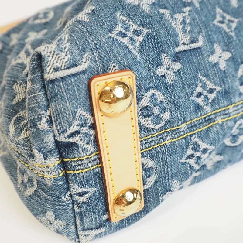 LOUIS VUITTON Baggy 單寧 單肩包-19