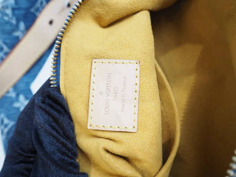 LOUIS VUITTON Baggy 單寧 單肩包-25