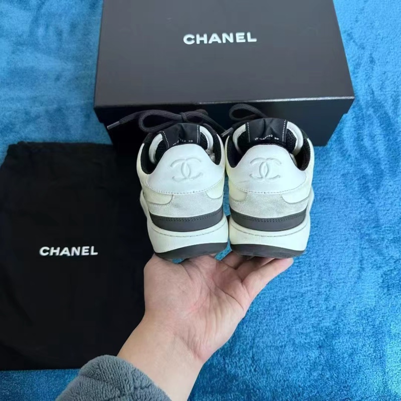 97新 Chanel板鞋白黑色男女同款 尺碼39-13