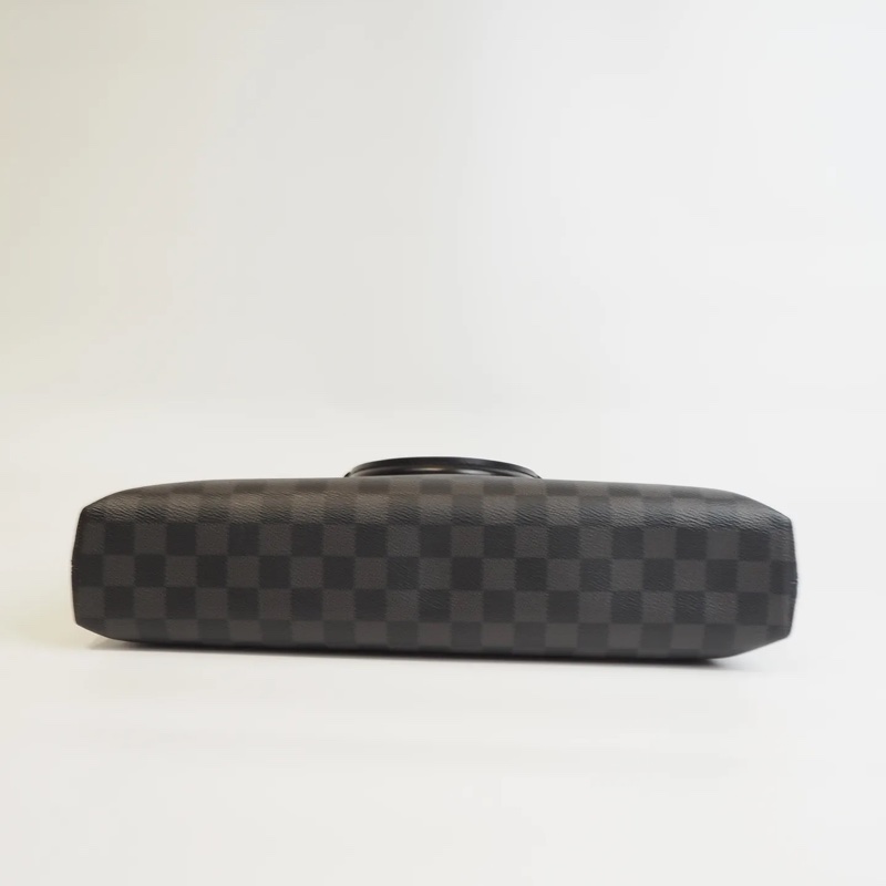 LOUIS VUITTON黑棋盤格公事包-15