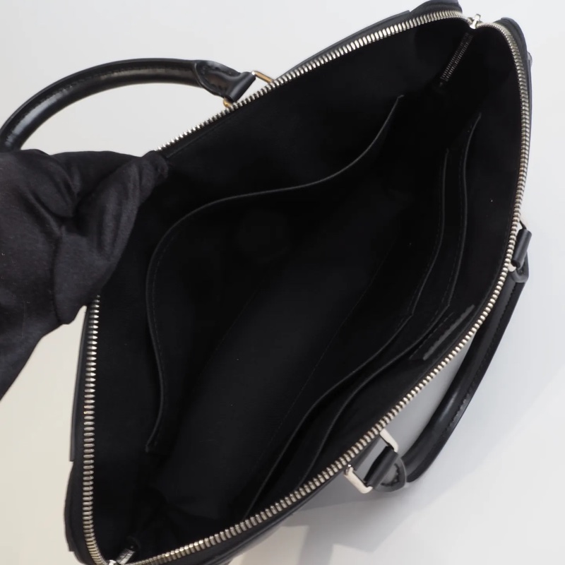 LOUIS VUITTON黑棋盤格公事包-17