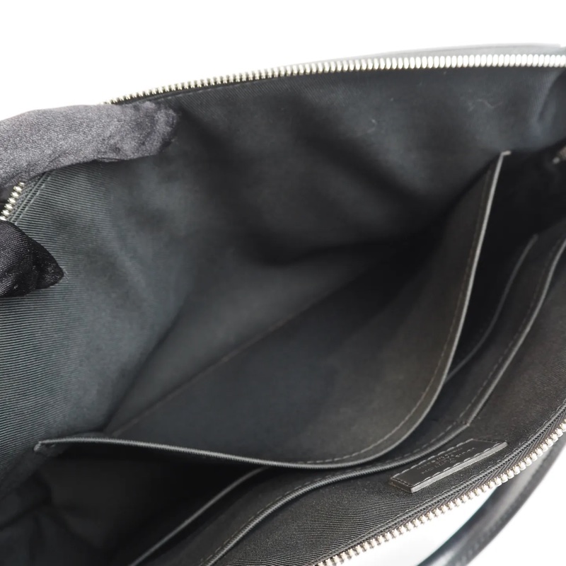 LOUIS VUITTON黑棋盤格公事包-18