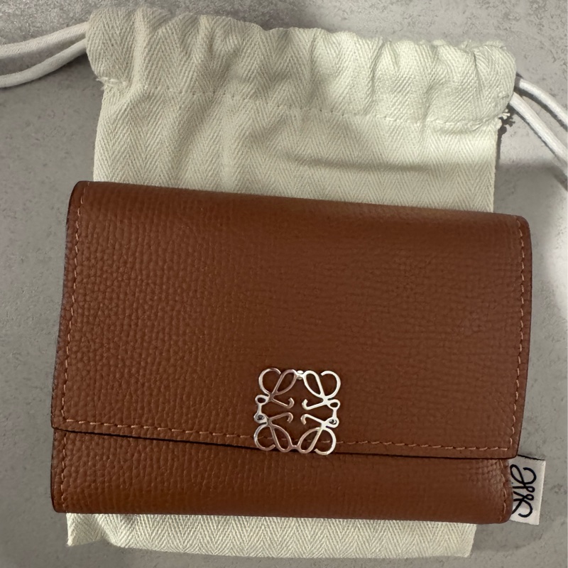 LOEWE Anagram三摺短夾-5