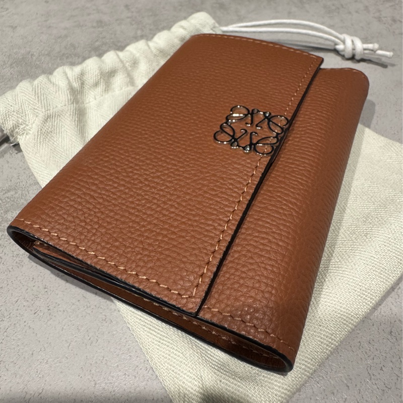 LOEWE Anagram三摺短夾-7