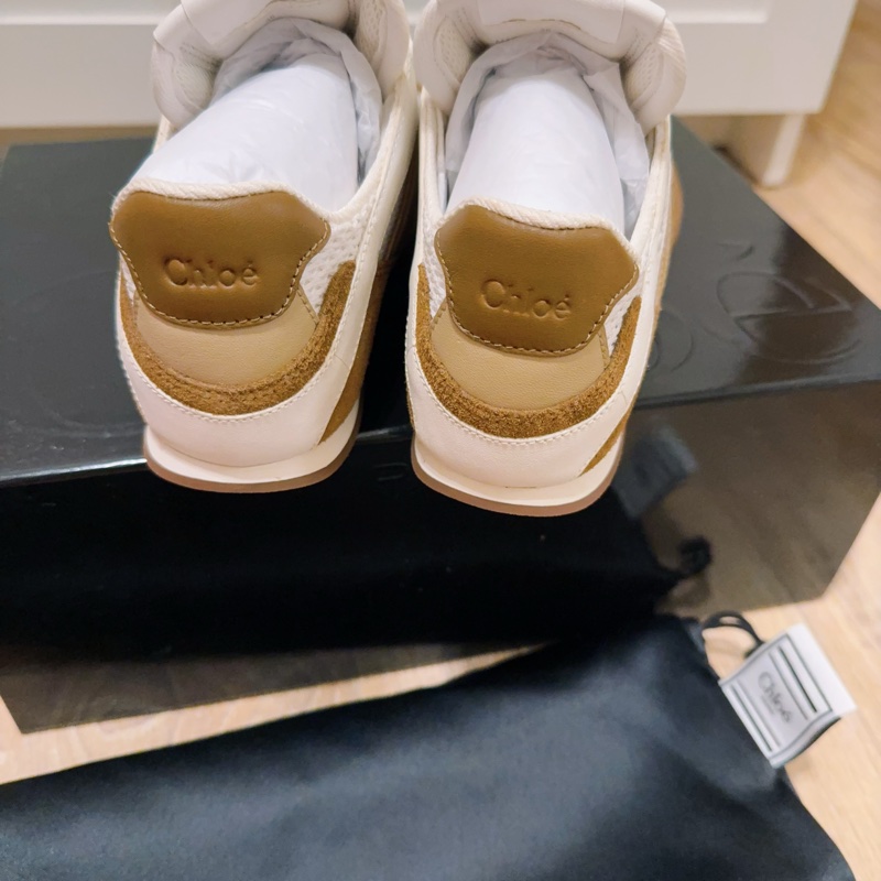 全新Chloè Kick德訓鞋款咖啡色36 碼-7