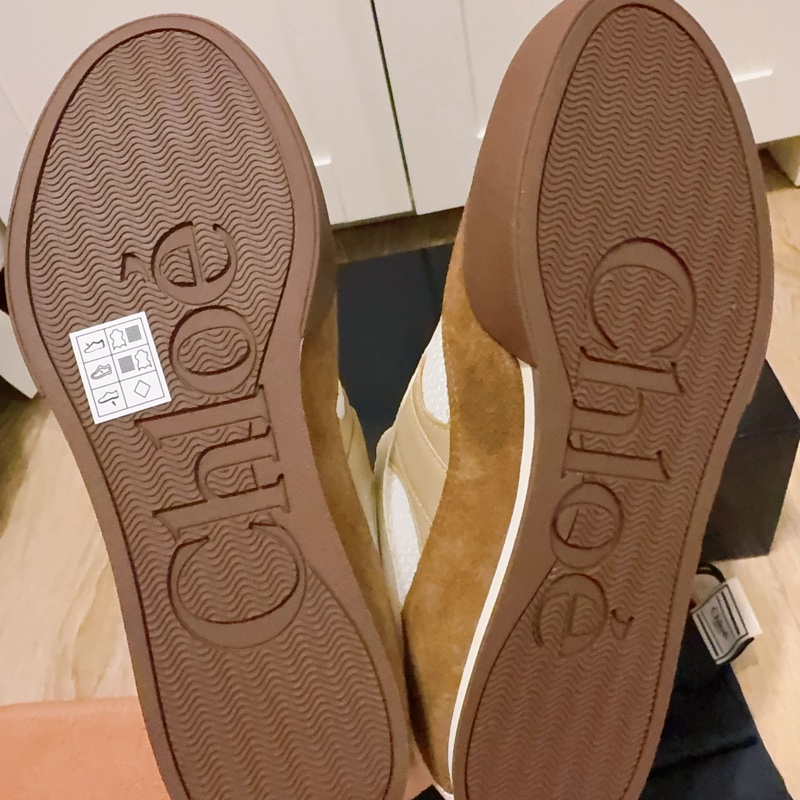 全新Chloè Kick德訓鞋款咖啡色36 碼-9