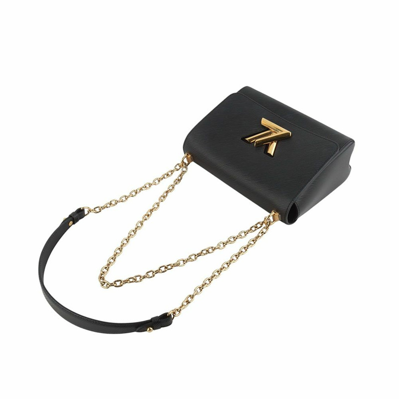 【包稅】LOUIS VUITTON Epi Twist MM 斜背包 金色 M54804 34314Y--3