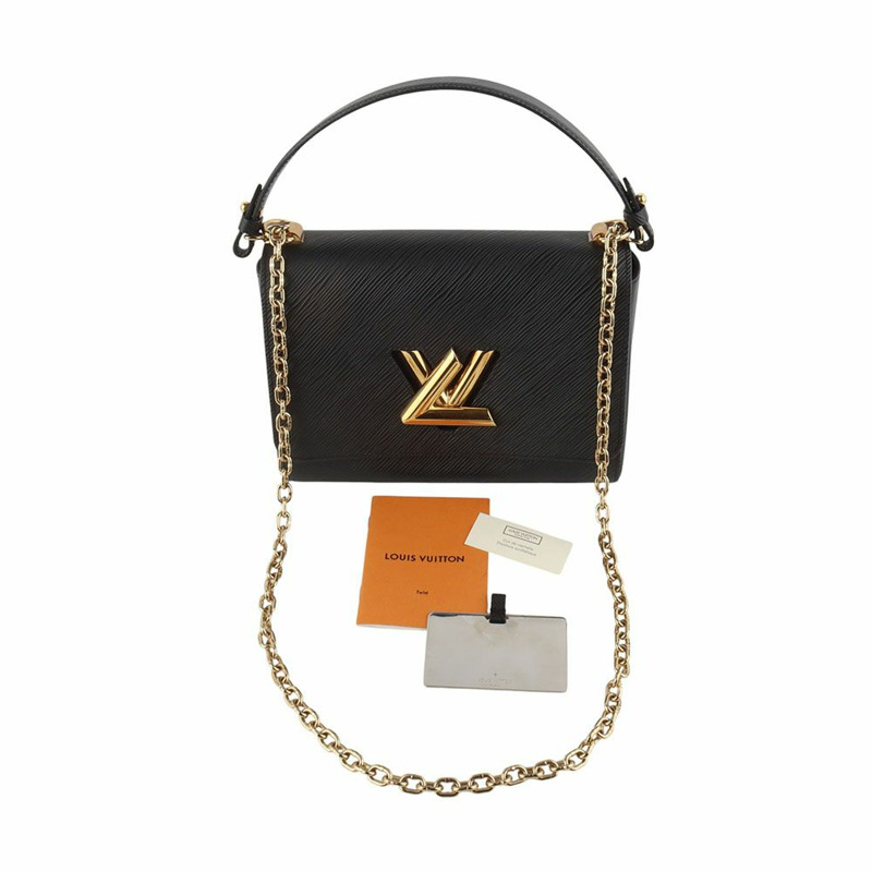 【包稅】LOUIS VUITTON Epi Twist MM 斜背包 金色 M54804 34314Y--7
