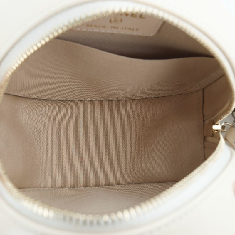 【包稅】CHANEL 19吋羊皮圓形迷你斜背包 AP0945-6