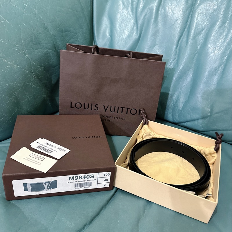 Lv 路易威登男士皮帶-8