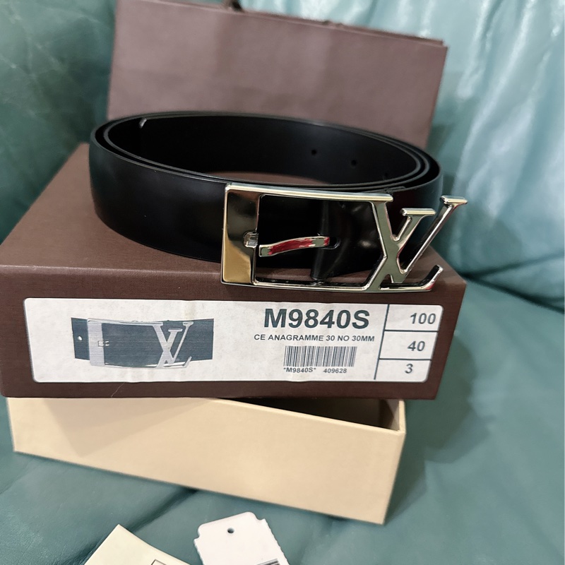 Lv 路易威登男士皮帶-12