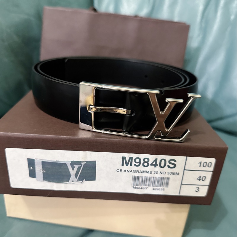 Lv 路易威登男士皮帶-16