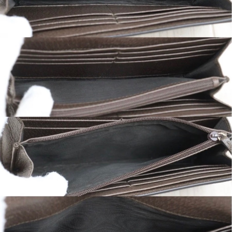 「JL精品代購」 98新 Gucci 翻蓋長夾-9