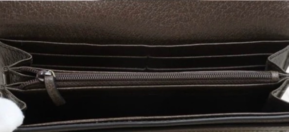 「JL精品代購」 98新 Gucci 翻蓋長夾-11