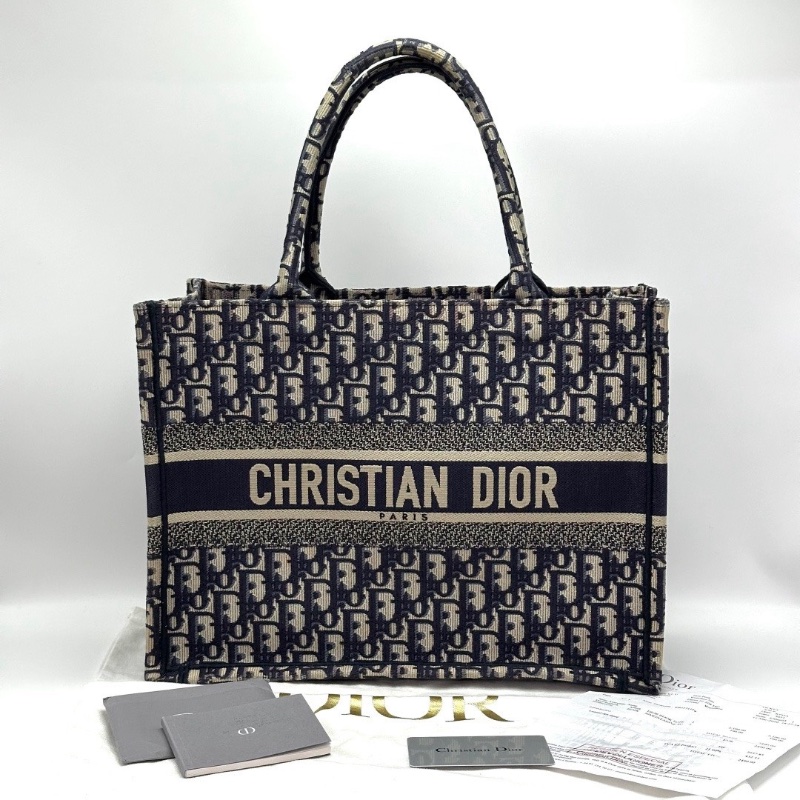 DIOR 經典老花Book Tote中號手提托特包36*27*17 98新配件塵袋購證保卡-1