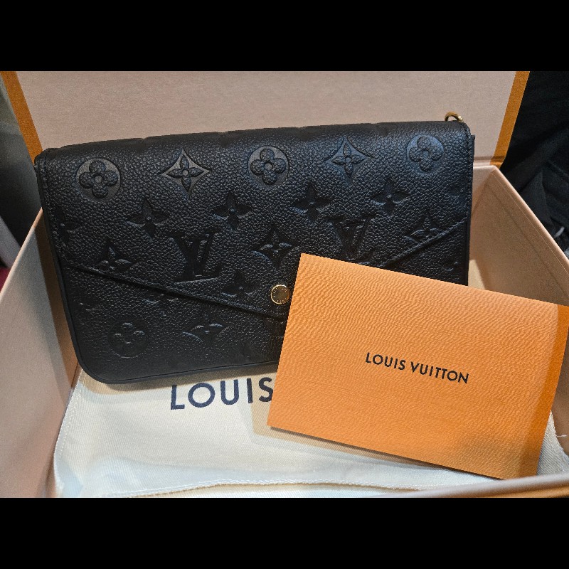 全新Lv三件式 信封斜背包-0