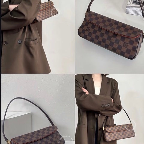 LV方格子四大金剛 表參道盒子 麻將包 （官網目前已絕版囉！！！！）