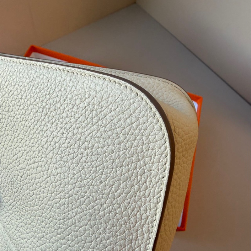 Hermes Halzan 25 冰川灰金扣-7