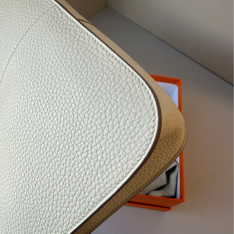 Hermes Halzan 25 冰川灰金扣-8