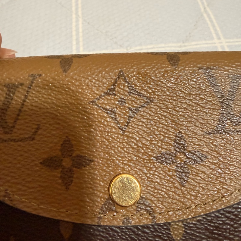 LV 薄款零錢卡 限定雙拼接色 近乎全新-1