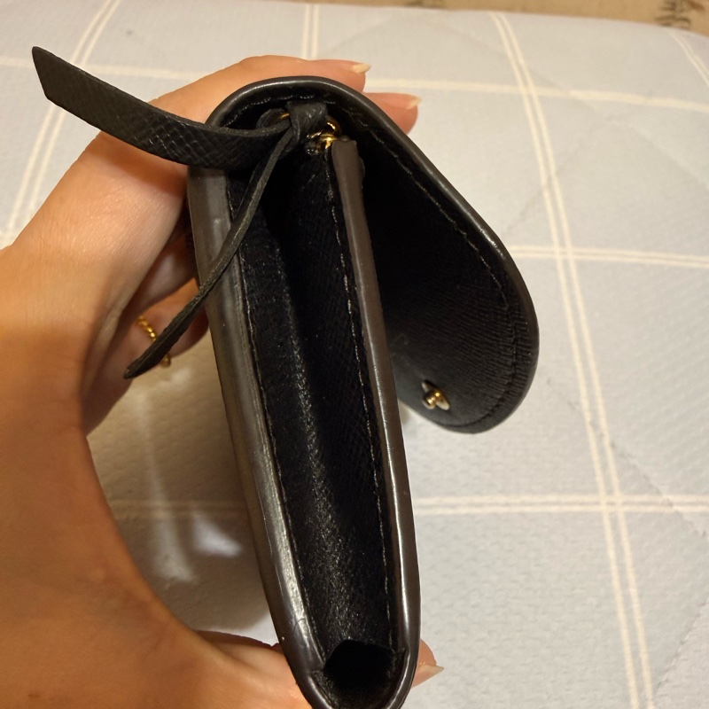 LV 薄款零錢卡 限定雙拼接色 近乎全新-4