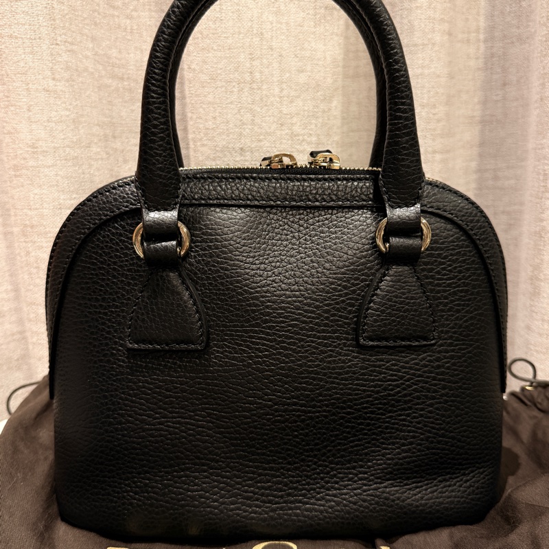 Gucci 貝殼包 近新品✨ 付背帶可肩背-10