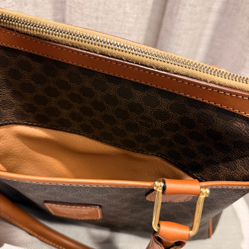 Celine vintage 手提包 經典老花-5