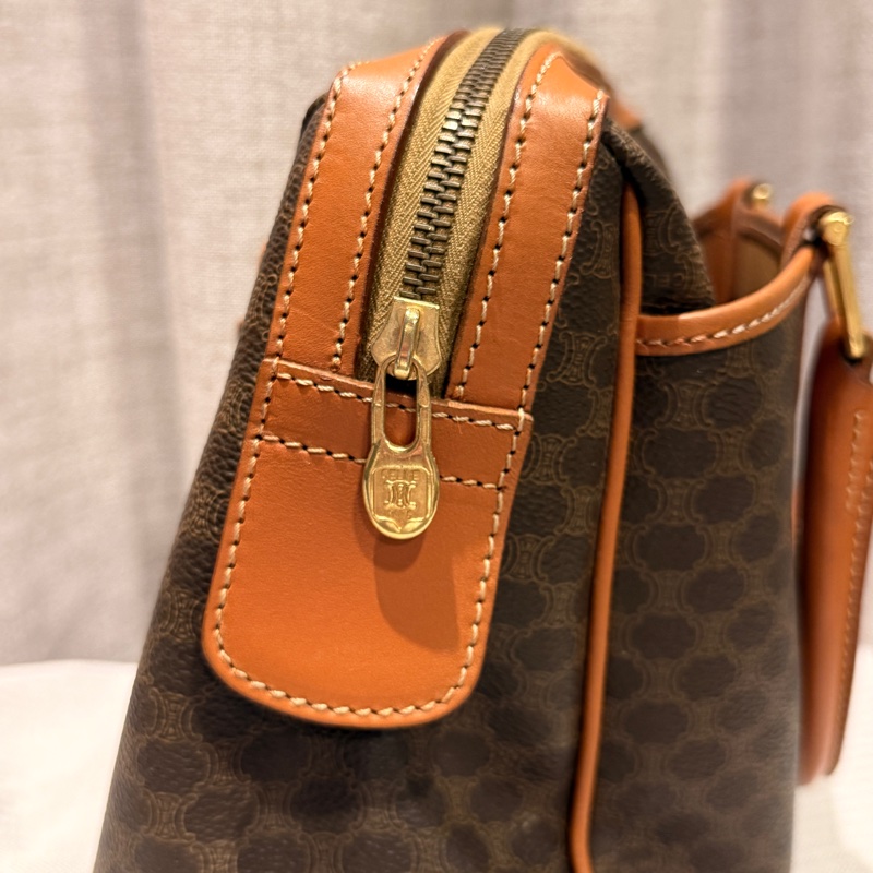 Celine vintage 手提包 經典老花-8