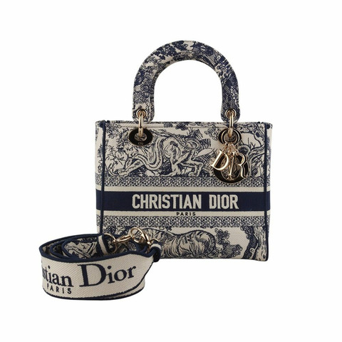 【包稅】DIOR M0565OTDT 刺繡女士中型包