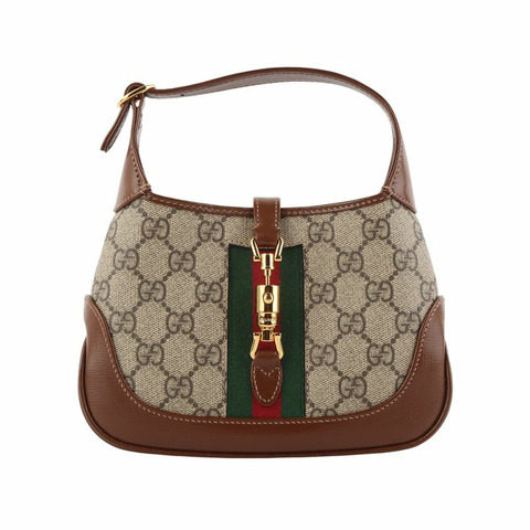 【包稅】GUCCI 637092 GG Supreme Jackie 1961 迷你斜背包