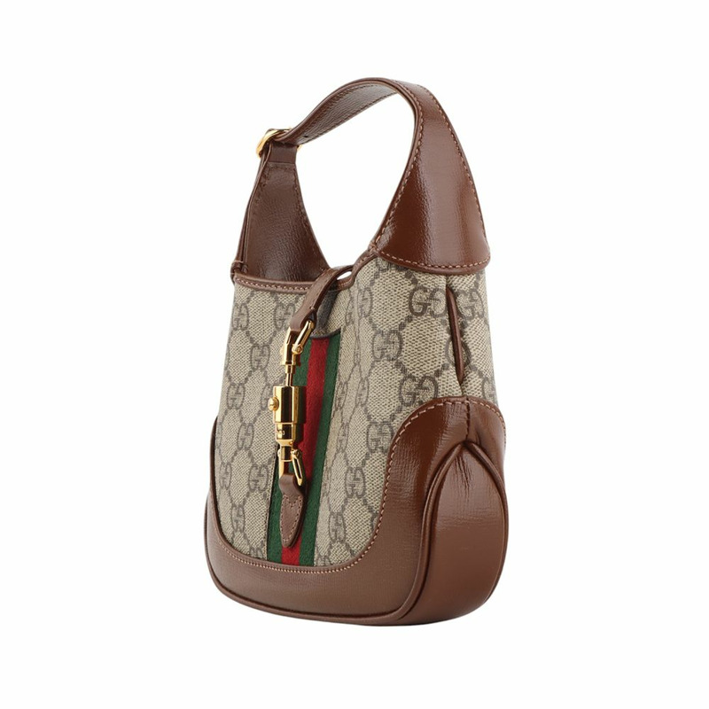 【包稅】GUCCI 637092 GG Supreme Jackie 1961 迷你斜背包-1