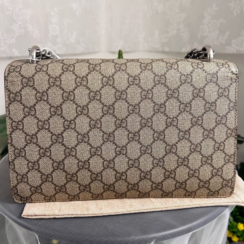 【95%新✨全網最低價】Gucci古馳 酒神Dionysus中號駝色-1