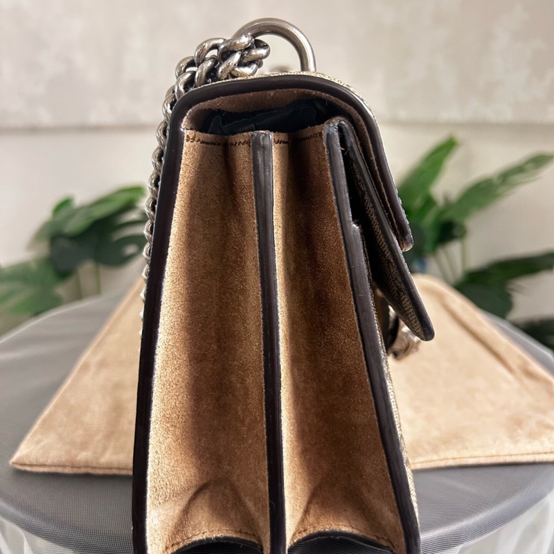 【95%新✨全網最低價】Gucci古馳 酒神Dionysus中號駝色-2