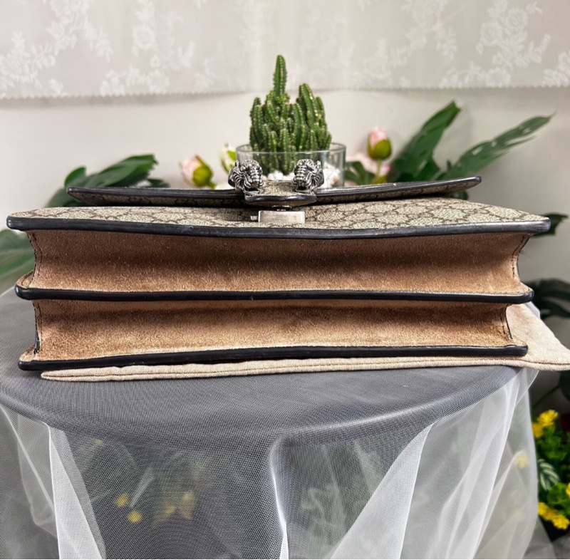 【95%新✨全網最低價】Gucci古馳 酒神Dionysus中號駝色-4