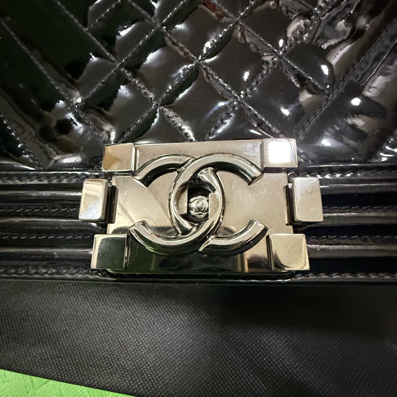 CHANEL LE BOY MEDIUM BLACK-9