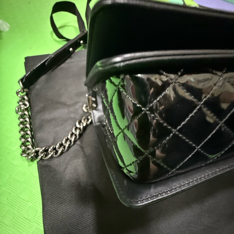 CHANEL LE BOY MEDIUM BLACK-16