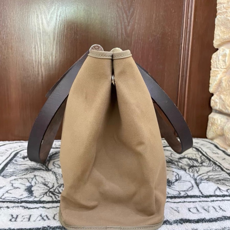 HERMÈS Cabag帆布托特包-8