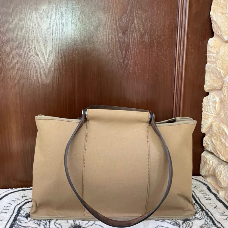 HERMÈS Cabag帆布托特包-10
