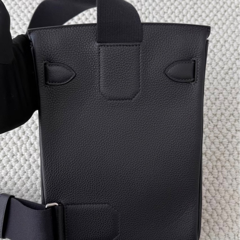 愛馬仕 hac a dos3Y水冰藍銀扣togo皮小號 B刻閒置 附件塵袋-1