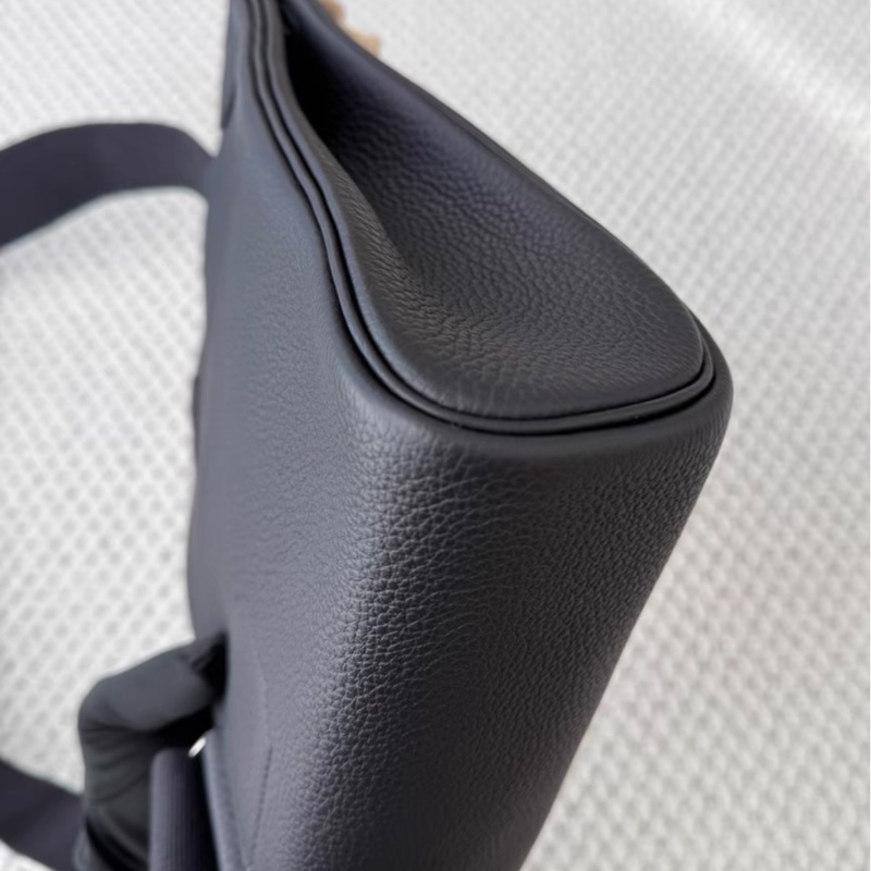 愛馬仕 hac a dos3Y水冰藍銀扣togo皮小號 B刻閒置 附件塵袋-6