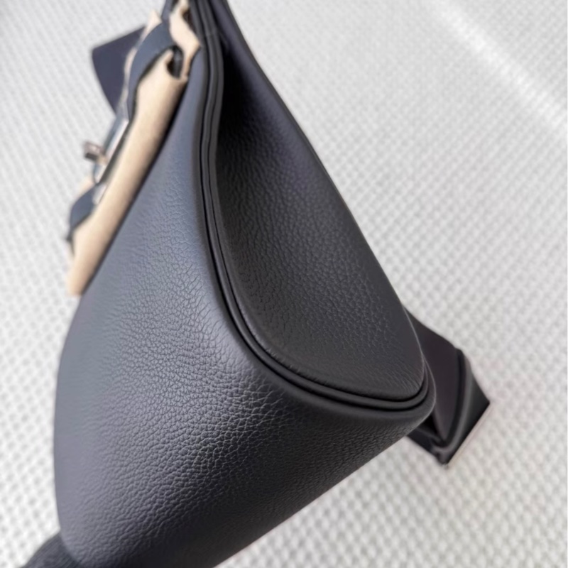 愛馬仕 hac a dos3Y水冰藍銀扣togo皮小號 B刻閒置 附件塵袋-8